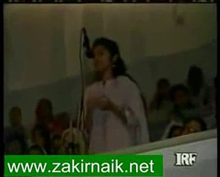 Question09 to Dr Zakir Naik Why Women are not Allowed on stage during Zakir Naik Lecture