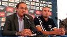 Conférence de presse de reprise des Girondins de Bordeaux