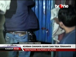 Descargar video: Suami Aniaya Istri Dibantu Tiga Rekannya