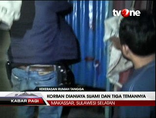 Suami Aniaya Istri Dibantu Tiga Rekannya