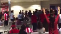 Real Madrid and Atletico Madrid fans brawl at airport ahead of Champions League final
