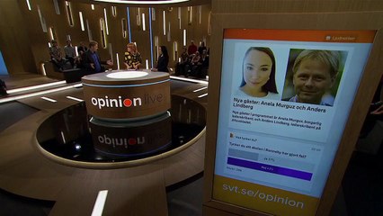 Anders Lindberg i Opinion Live den 26 maj