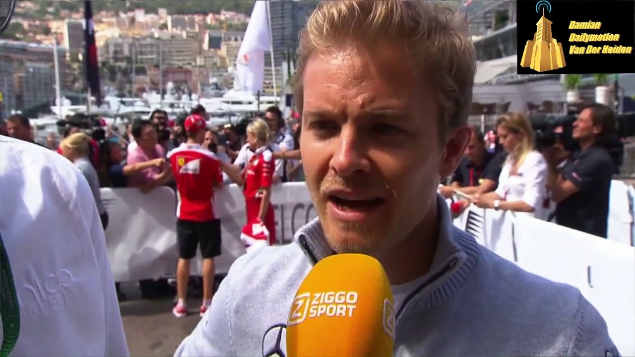 Nico Rosberg "shocked" moment on dutch tv, Monaco 2016