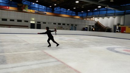 Free skating practice Adult Silver men II Peter Goh