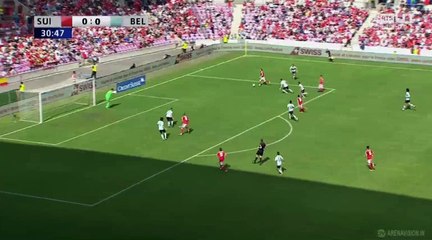 Blerim Dzemaili  Goal HD - Switzerland 1-0 Belgium 28.04.2016
