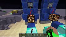 minecraft slime block player cannon boss thing quicksand glitch and block heads