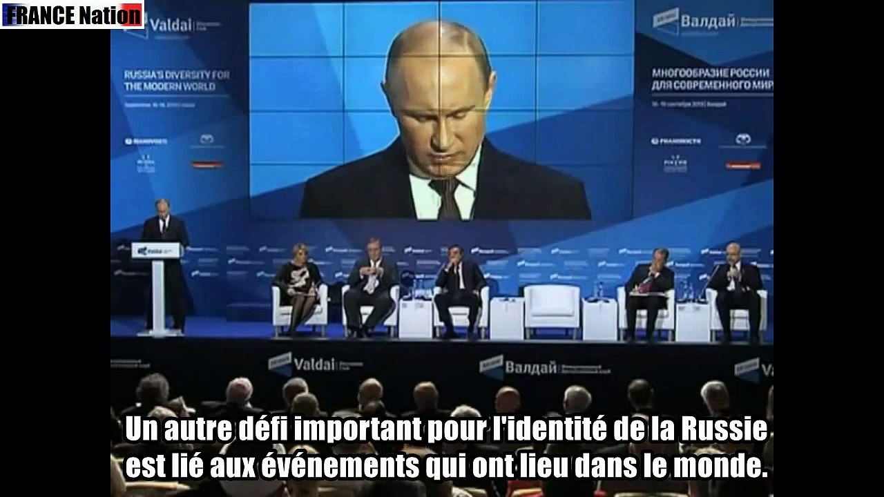 " La Sainte Russie " - Discours de Poutine au Clud de Valdaï (2013) / France Nation