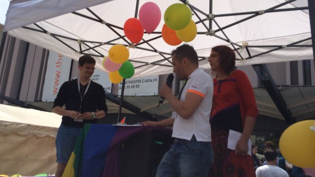 Marche des fiertés à Caen