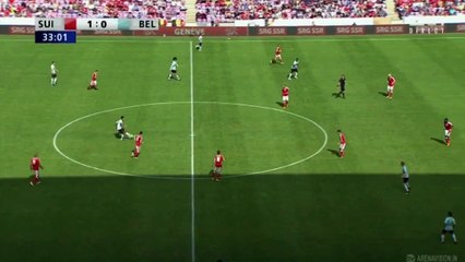Romeru Lukaku Goal - Switzerland vs Belgium 1-1 Friendly Match 28-05-2016 HD
