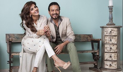 Irfan Khan with Saba Qamar