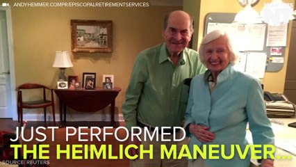 Dr. Heimlich Performed the Heimlich Maneuver for the First Time and Saved Someone's Life