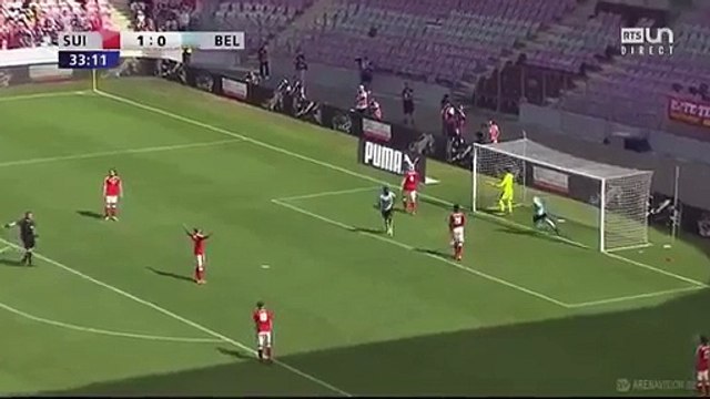 Romelu Lukaku Goal Switzerland 1-2 Belgium Friendly Match