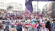 İspanya'da Kemer Sıkma Karşıtı Gösteriler