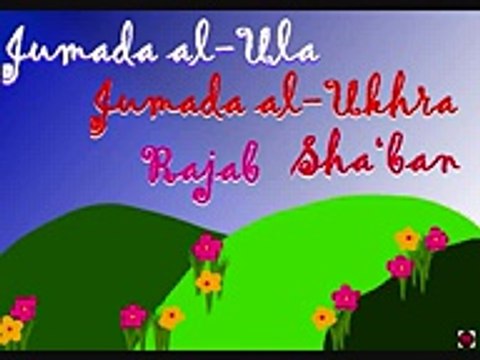 Let's Learn The Islamic Calendar, Months in Islam, Children Nasheed, Rahmah Muslim Homeschool