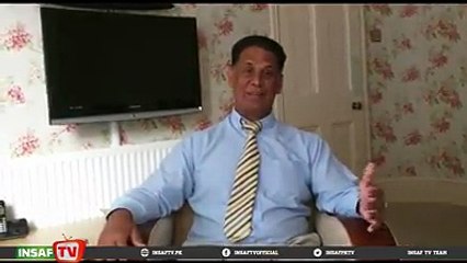 Tariq Mehmood, the man who had an argument with an ARY journalist.himself clarifies that nothing to do With PTI