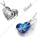 Qianse Heart of The Ocean - Best Blue Heart of The Ocean Necklace