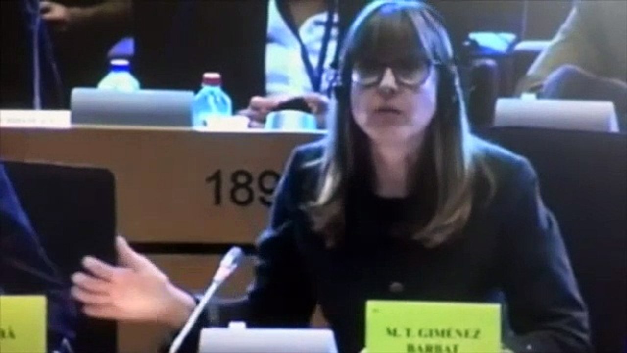 Una catalana rompe el silencio en el Parlamento Europeo sobre el catalán