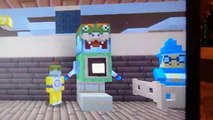 MARIO MEETS MINECRAFT?!?! | Minecraft Wii U Edition | Plush Gaming
