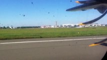 ✈️ BH Airlines ✈️ taxing and departing from Belgrade Airport (19/05/14)