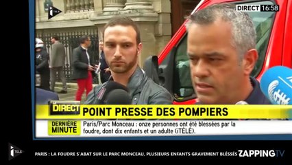 Paris : la foudre s’abat sur le parc Monceau, plusieurs enfants gravement blessés (Vidéo)