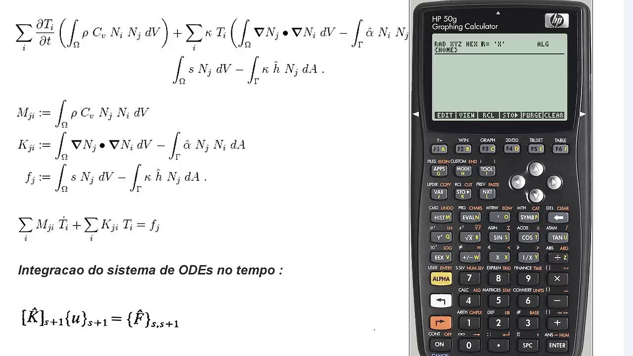 Curso Hp 50g - Resolvendo Equacoes de maneira numerica