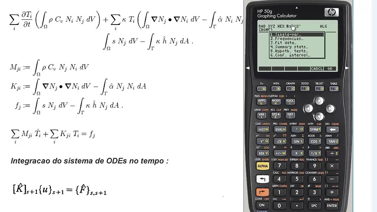 Curso Hp 50g - Media e desvio padrao