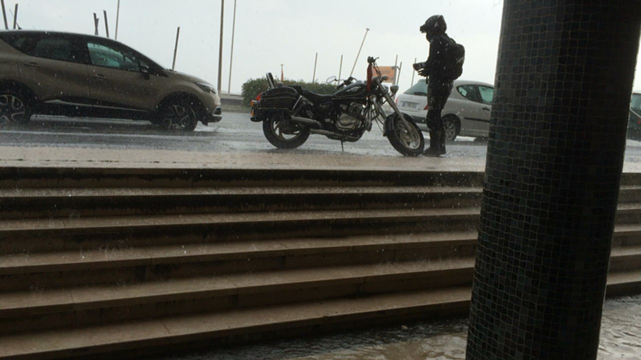 Inondation de la chaussée