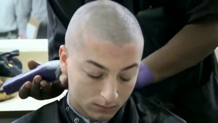 military bootcamp clippers haircut