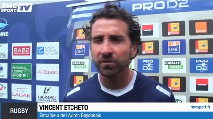 Etcheto : "Je veux que les joueurs se lâchent"
