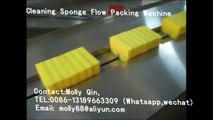 Cleaning sponge packing machine,Sponge scouring pad packing machine