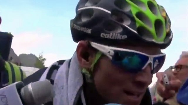 Giro 2016 - Alejandro Valverde : C'est incroyable d'être sur le podium de ce Tour d'Italie