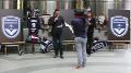 Football : la présentation du maillot des Girondins