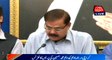 Karachi: MQM leader Muhammad Hussain press conference