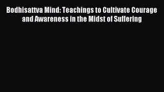 READ book Bodhisattva Mind: Teachings to Cultivate Courage and Awareness in the Midst of Suffering