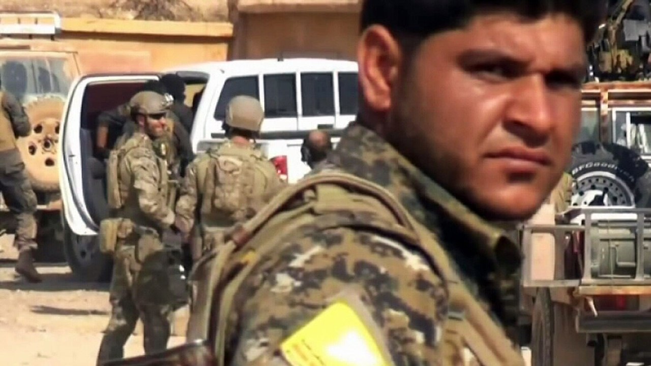 Soldados de EEUU filmados mientras operan en territorio sirio