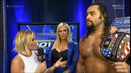 Renee Young Interviews Rusev and Lana
