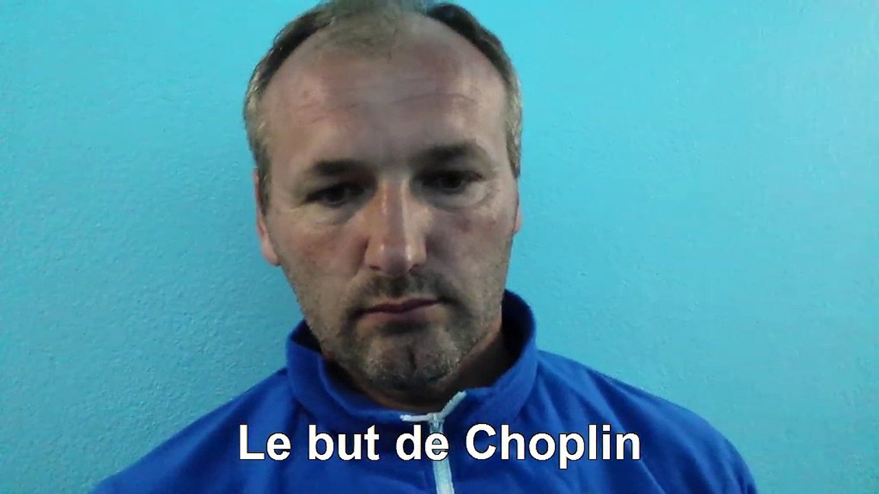 Yohann Dumais le coach de l'ACFC après la victoire (Images Dorian Bercheny)