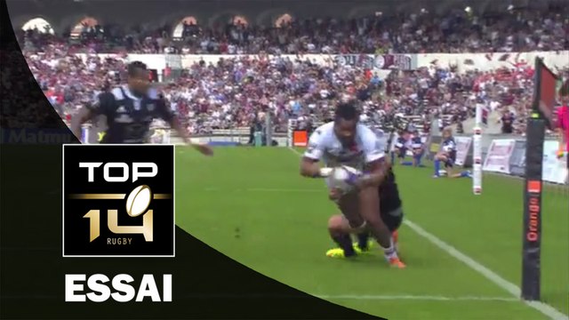 TOP 14 – Bordeaux-Bègles – Brive : 34-7 Essai Metuisela TALEBULA (BOR) – J25 – Saison 2015-2016