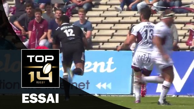 TOP 14 – Bordeaux-Bègles – Brive : 34-7 Essai Sevanala GALALA (BRI) – J25 – Saison 2015-2016