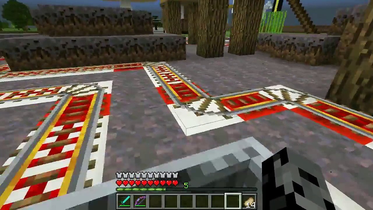 Minecraft PAT and JEN : A WHALE OF A TIME GAME - GALAXY WORLD PARK - Custom Map [5]