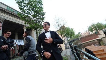 WAKEBOARDING AMSTERDAM IN A TUX