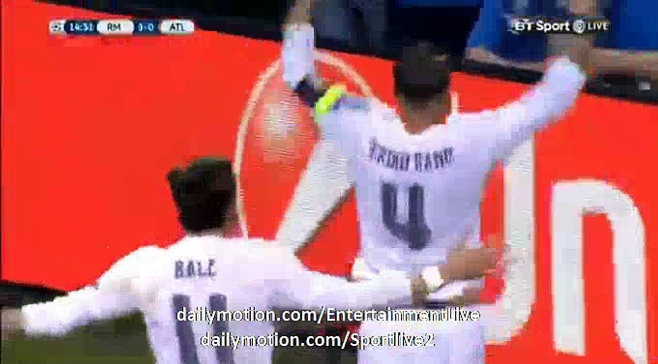 1-0 Sergio Ramos Goal | Real Madrid 1-0 Atletico Madrid UCL