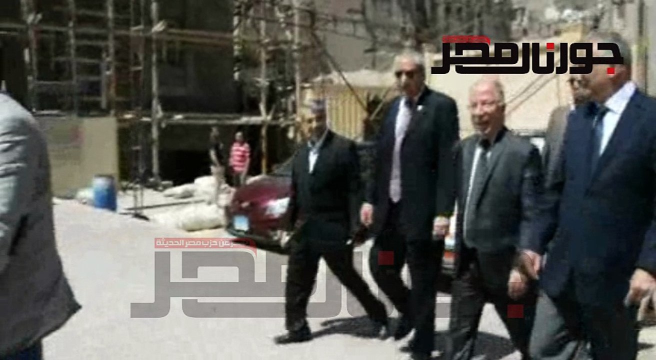 وزيرا التنمية المحلية والثقافة ومحافظ المنيا يلتقون بالأنبا مكاريوس بمقرالمطرانيه