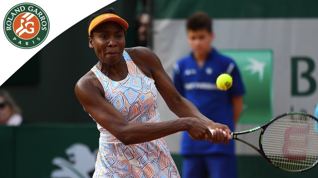 Temps forts V. Williams - Cornet Roland-Garros 2016 / 3T