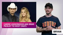 Carrie Underwood and Brad Paisley Will Return as Hosts of the Country Music Association Awards