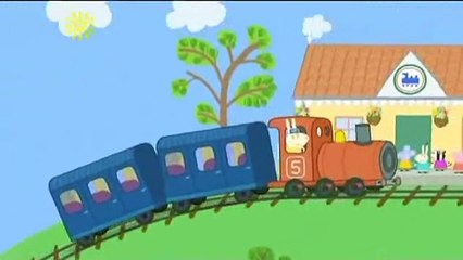 Peppa Pig The Train Ride cartoon snippet