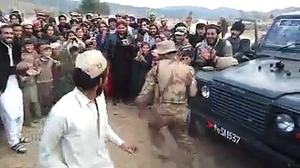 Pak Army Enjoying Dance