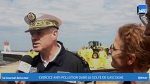 JOURNAL DE LA MER | Exercice anti pollution au large du Golfe de Gascogne
