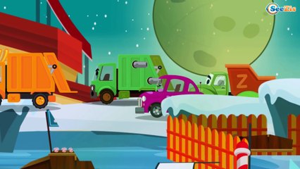 Мусоровоз Уборкин. Мультики про машинки. Потоп на Планете Монстр Траков. Серия 23. Сезон 2