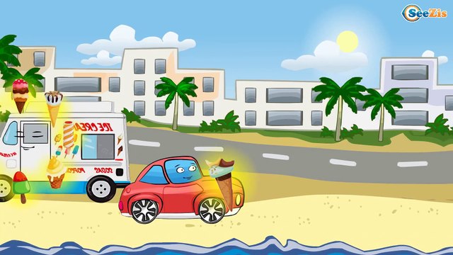 Carritos Para Niños. Grúa, Ambulancia, Camión. Caricaturas de carros. Tiki Taki Carros